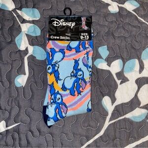 Disney Crew Socks Stitch